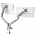 Kensington SmartFit One Touch Adjust | Dual Arm Mount For 13"-32" Monitor Grey |