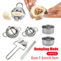 Dumpling Maker Stainless Steel | Dough Press Pie Ravioli Making Mold Mould - Dumpling Press Ring Cutter
