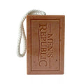 Men's Republic Soap-on-a-Rope | 6pc Bergamot & Sandalwood | Body Bar Soap