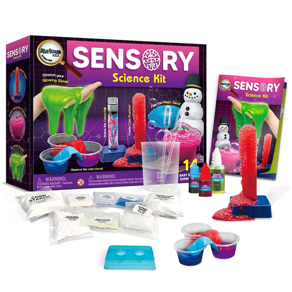 Kaper Kidz Sensory Science Kit Kids/Childrens Educational Activity Toy 8Y+