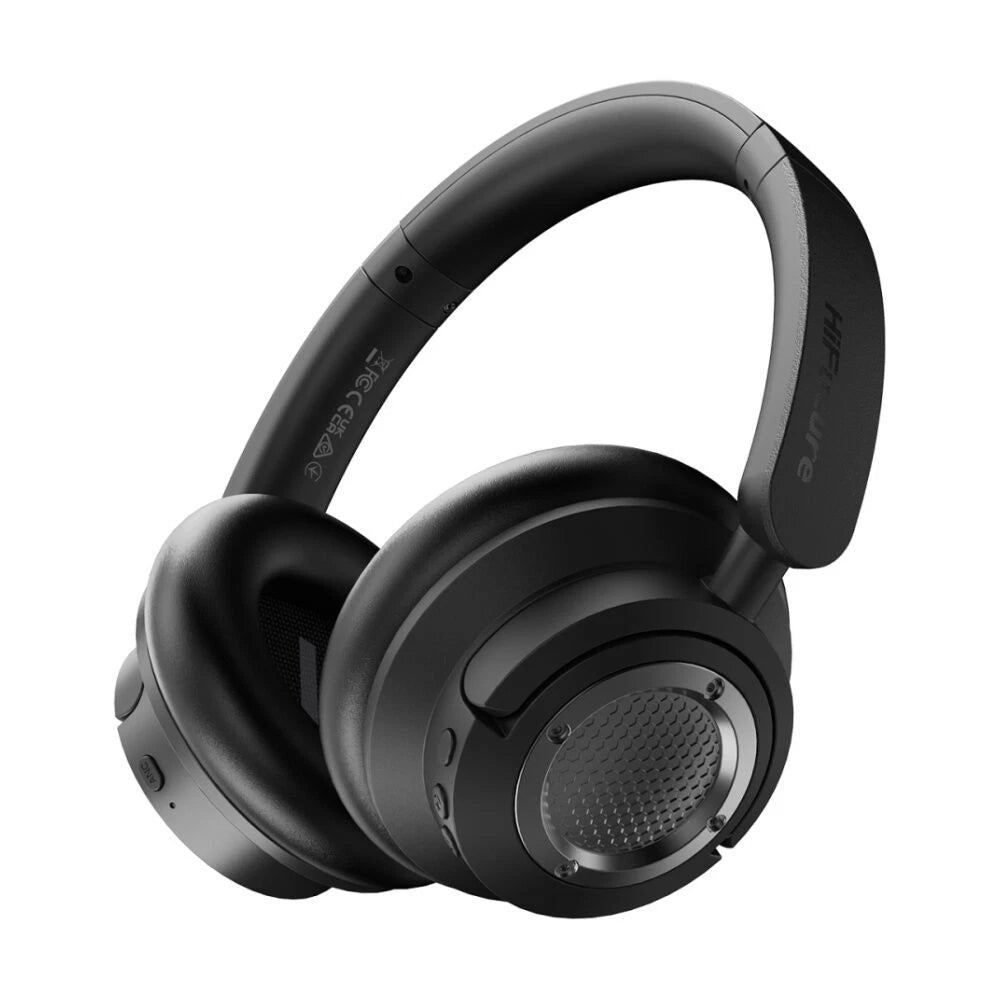 HiFuture FutureTour X Hybrid ANC Wireless Bluetooth Over Ear Headphones Black