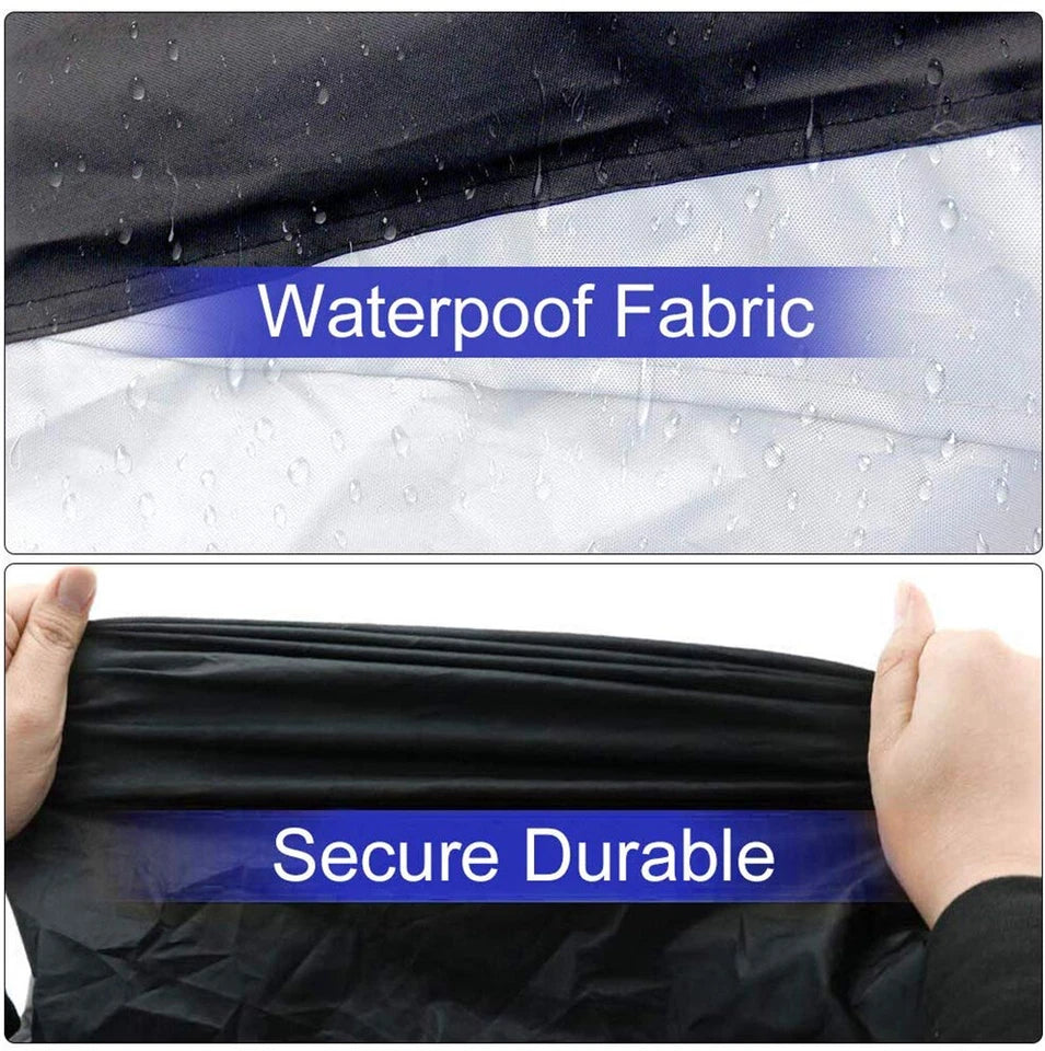 Motorcycle Cover Waterproof | Size XXL | Wind Shelter Heavy Duty | Dust Storage Protective AU (Copy)