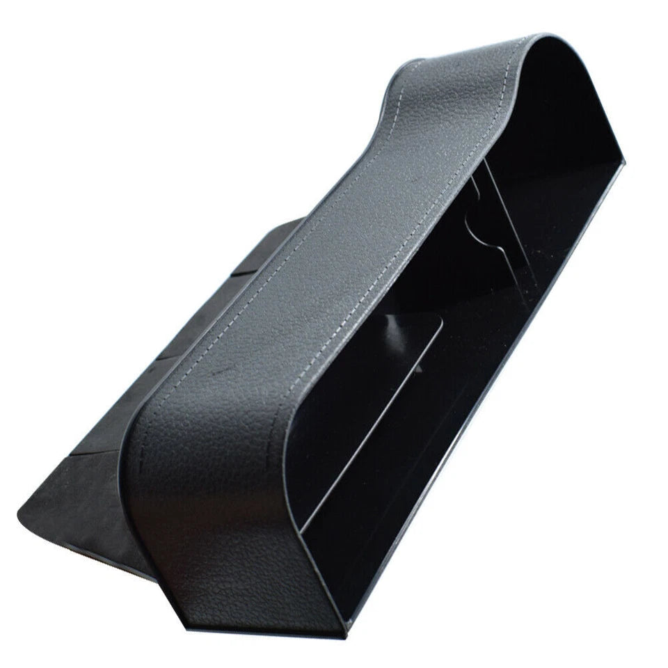 Car Seat Storage Box & Console | 2PCS Side Pocket Coin Phone Organizer | Cup Holder