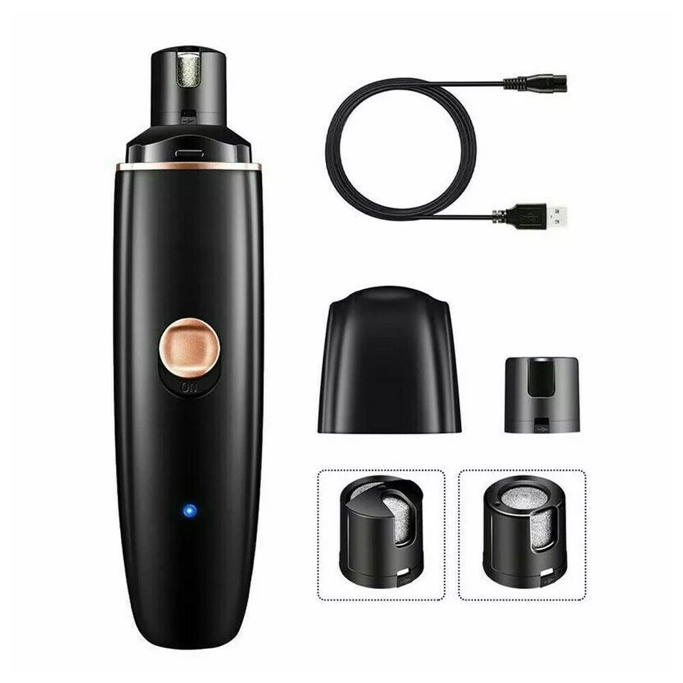 Electric Dog Toe Nail File Grinder Clippers Pet Cat Claw Grooming Trimmer Tools
