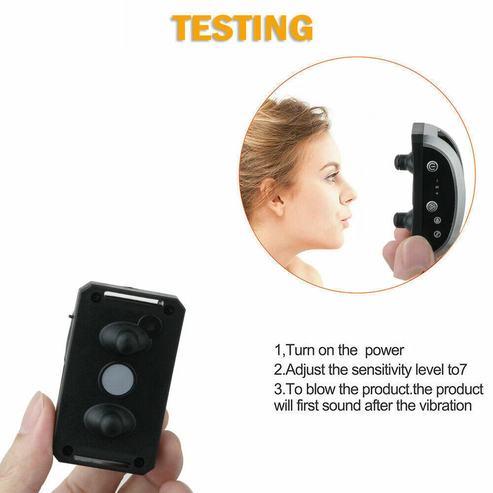 Humane Adjustable Anti Bark Collar | USB Recharge | Nylon Strap Safe | Pain Free Training | Non-Shock Waterproof | Intelligent Recognition | Safe and Pain Free