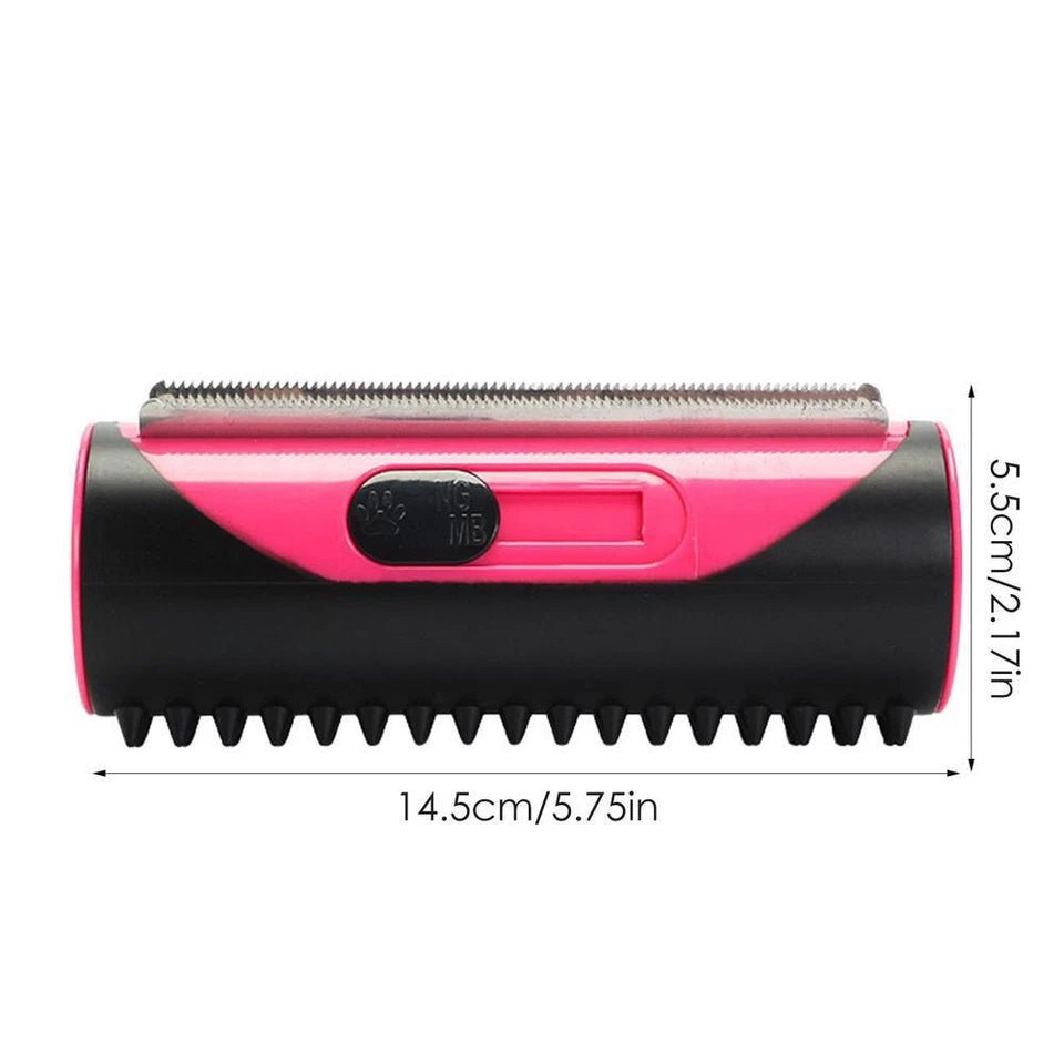3in1 Deshedding Tool | Dog Cat Horse Pet Grooming Brush Comb | Hair Removal Bristle