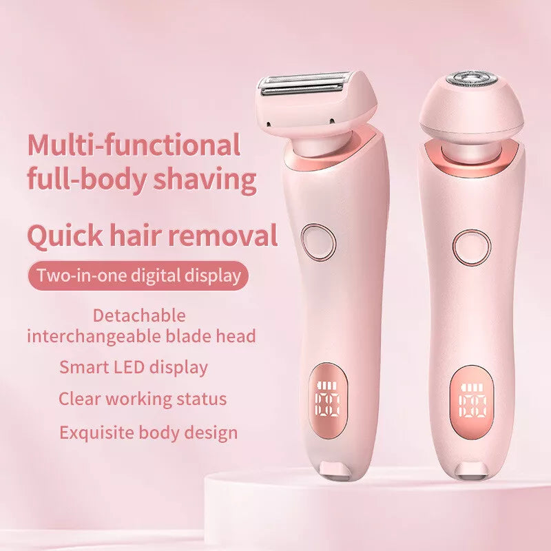 Women Pro Silk Glide Epilator - Pink | Electric Shaver Razors Trimmer | Bikini Hair Remover