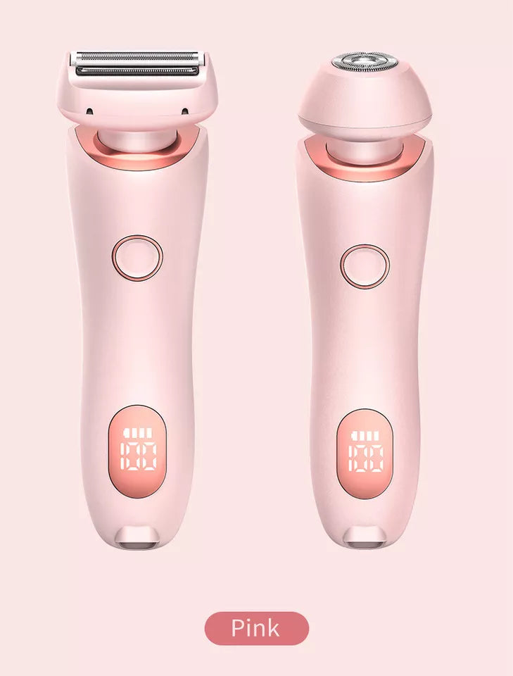 Women Pro Silk Glide Epilator - Pink | Electric Shaver Razors Trimmer | Bikini Hair Remover