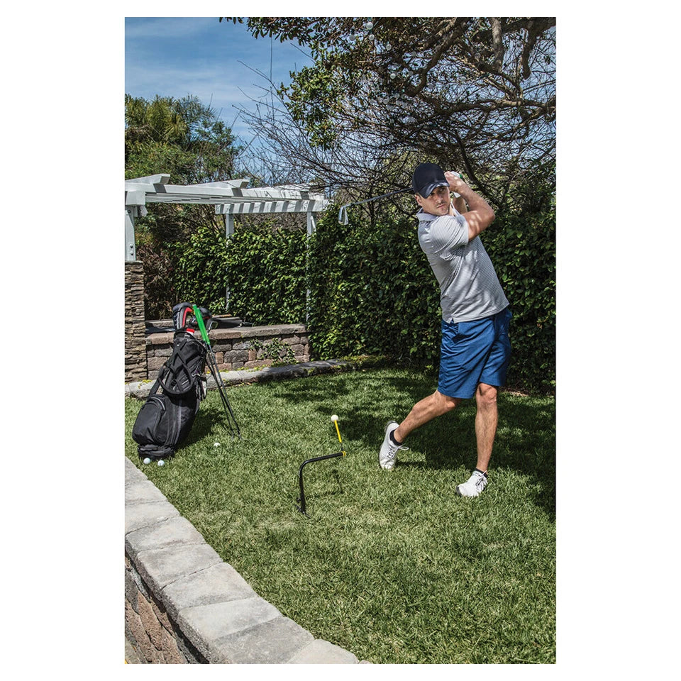 Pure Path Golf Swing/Range | Training Posture Correcting Stake Practice Tool