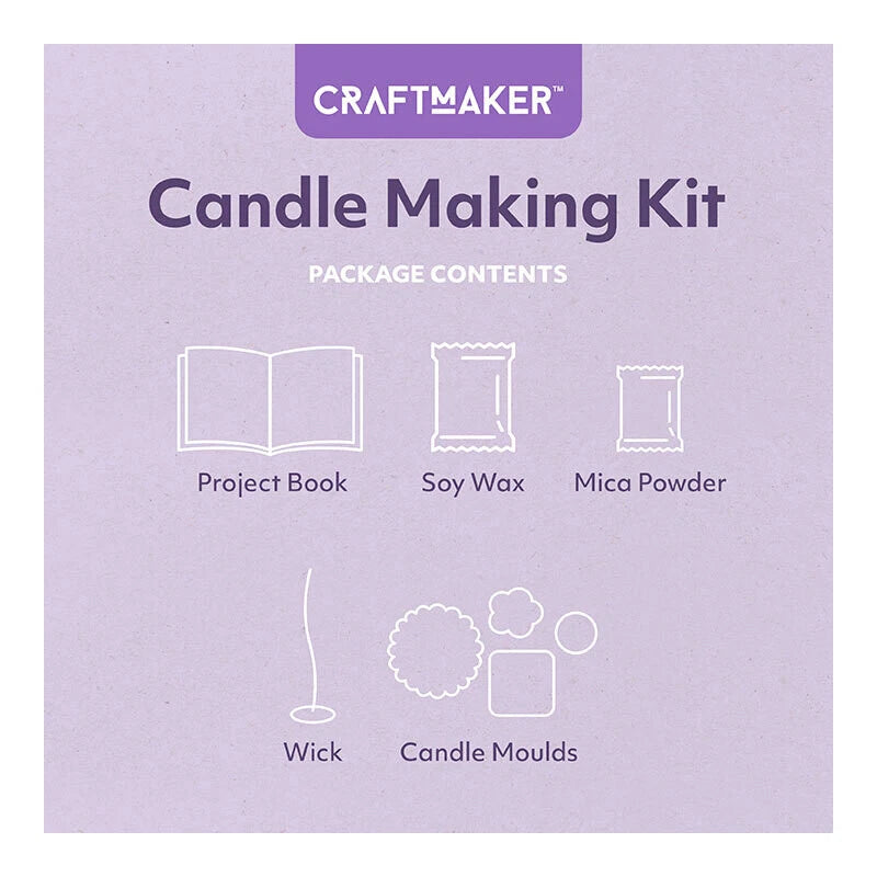 Craft Candle Maker | Candle Making Kit | Classic Art/Craft Activity Set | Meditative Hobby Project