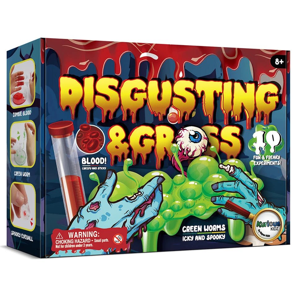 Kaper Kidz Disgusting And Gross Science Kit | Kids/Childrens Activity Toy 8Y+
