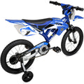 Yamaha Kids/Children MotoBike Child’s BMX Boys Youth 16" Bicycle Bike Blue 3y+