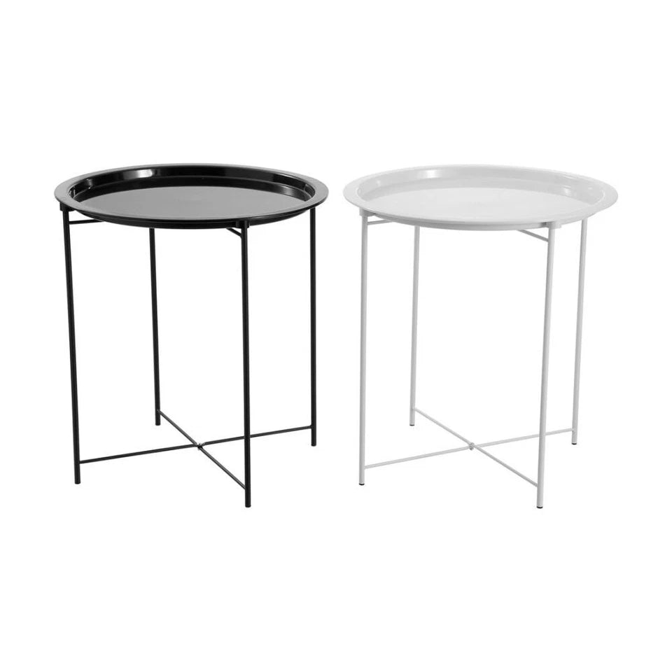 Boxsweden Luno Round Side Table | Dimensions 47x47x50cm 2PK