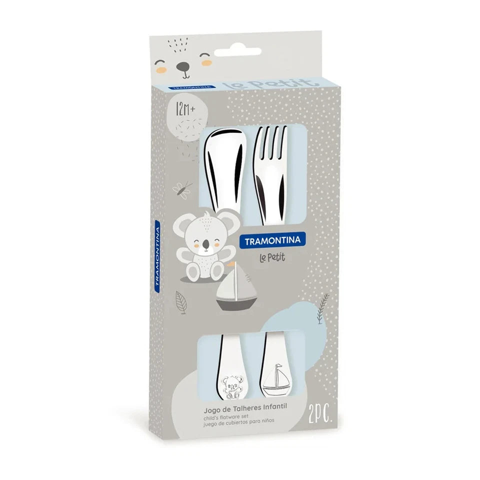 Tramontina Le Petit 2 Piece Stainless Steel Cutlery Set