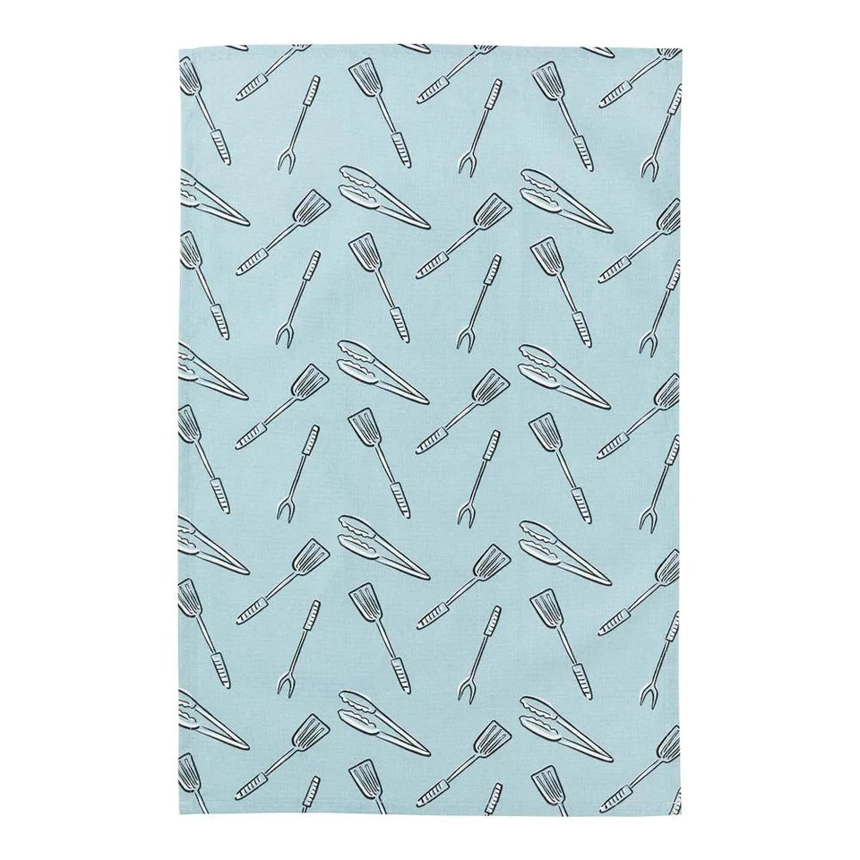 Adorn Living Set of 2 Flipping Awesome Tea Towels