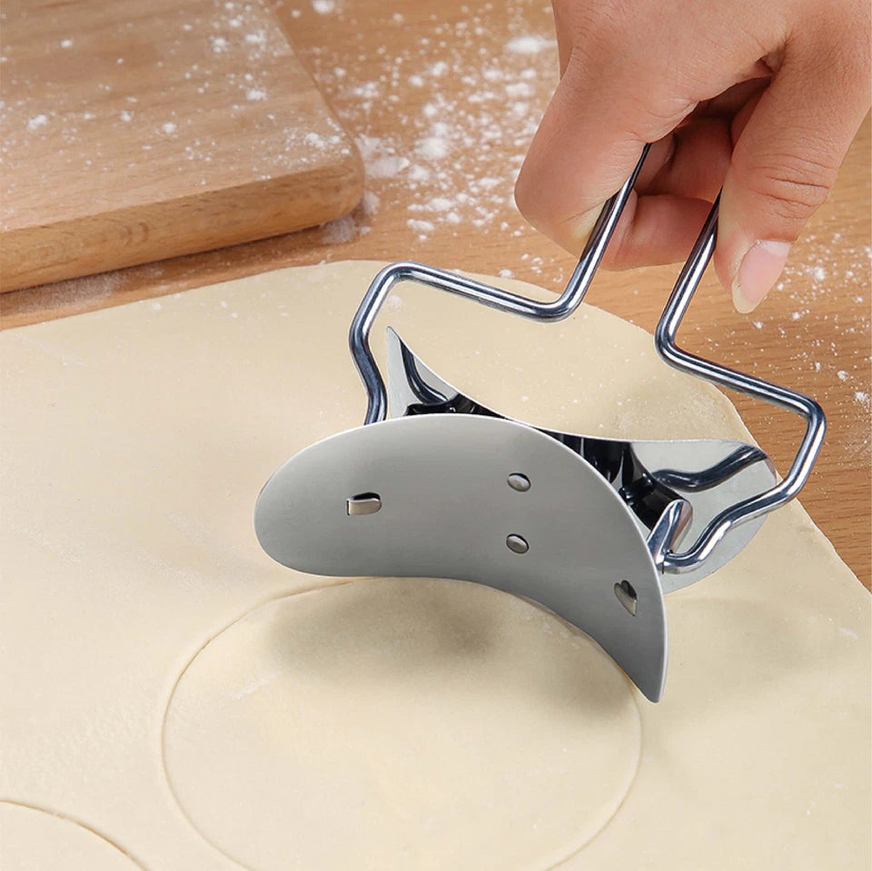 Dumpling Maker Stainless Steel | Dough Press Pie Ravioli Making Mold Mould - Dumpling Press Ring Cutter