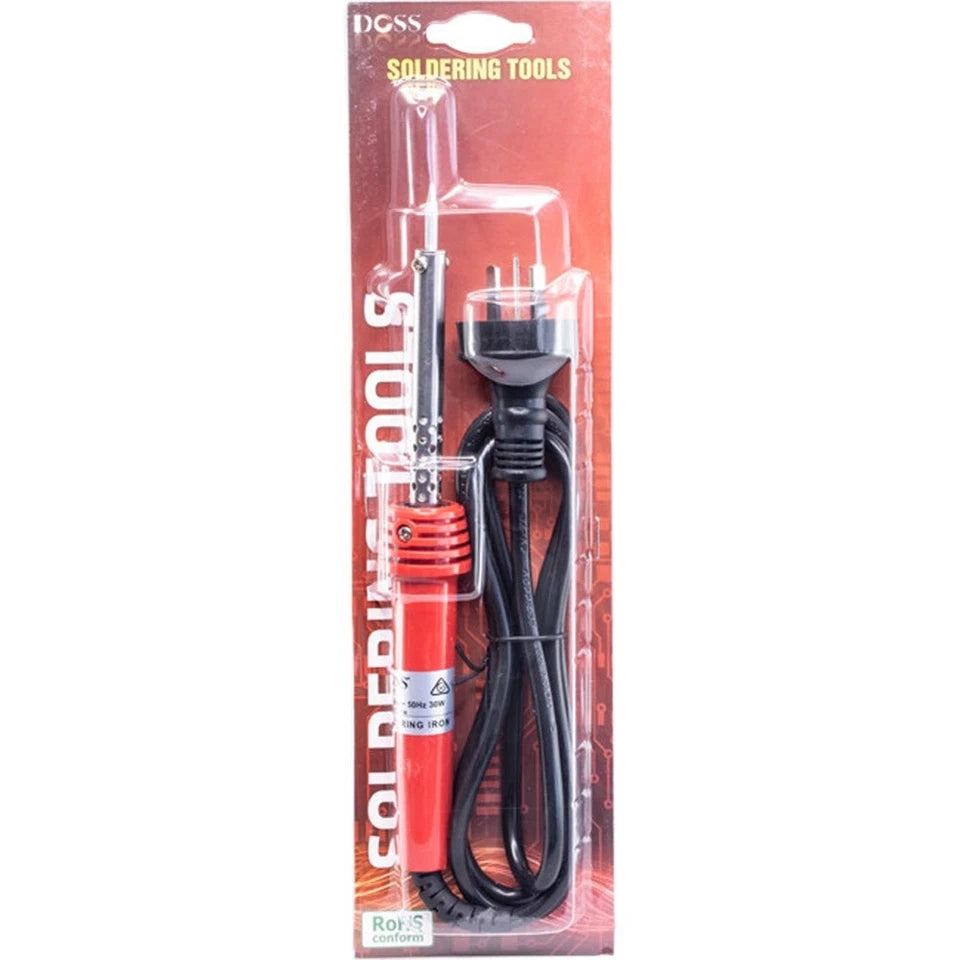 Doss 30W Soldering Iron Red Iron DOSS Stainless Steel Printed Circuit