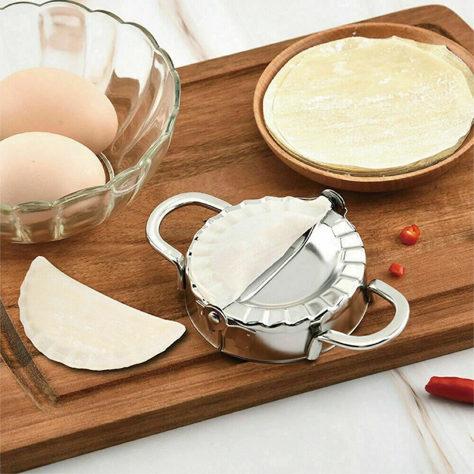 Dumpling Maker Stainless Steel | Dough Press Pie Ravioli Making Mold Mould - Dumpling Press Ring Cutter