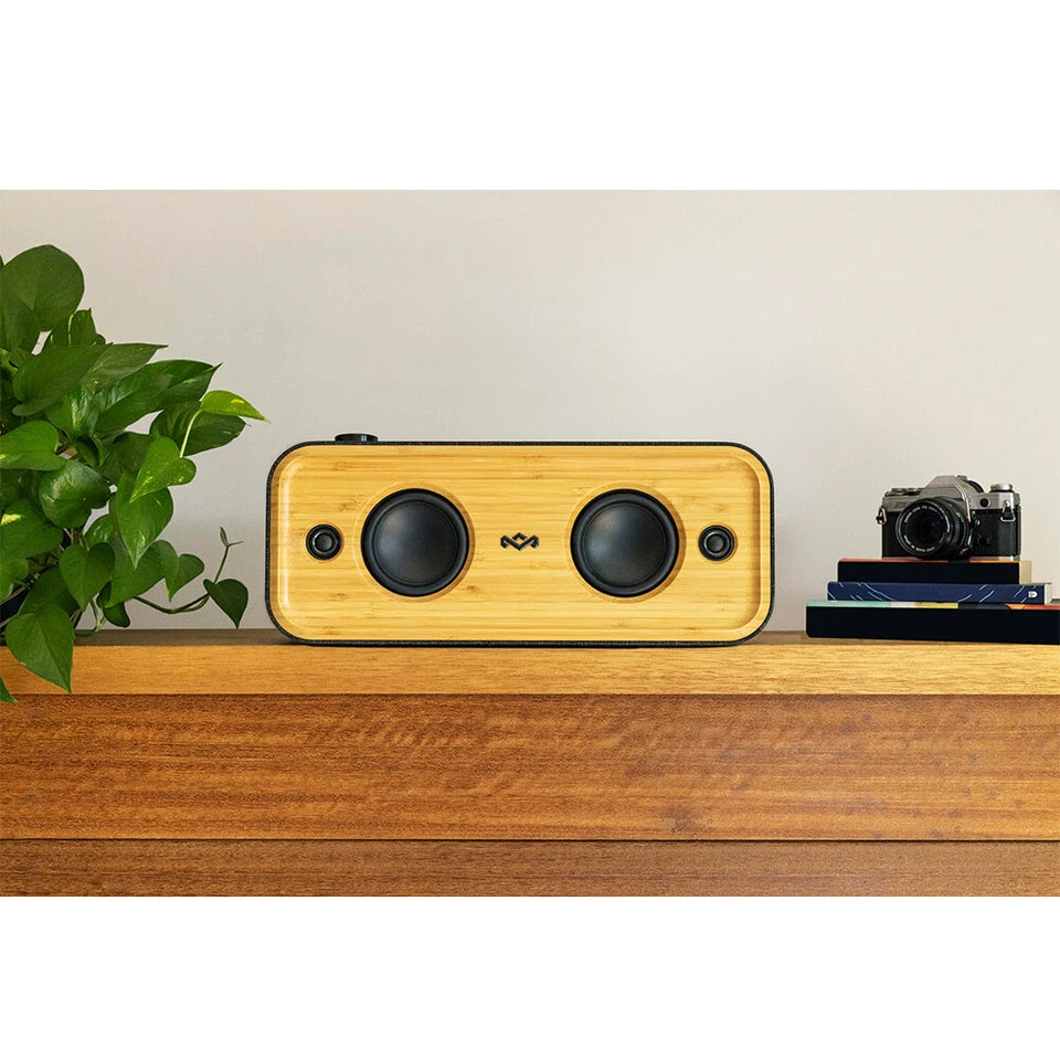 Marley Get Together 2 XL 30W | Powerful Portable Bluetooth Wireless Speaker | Black/Woodgrain