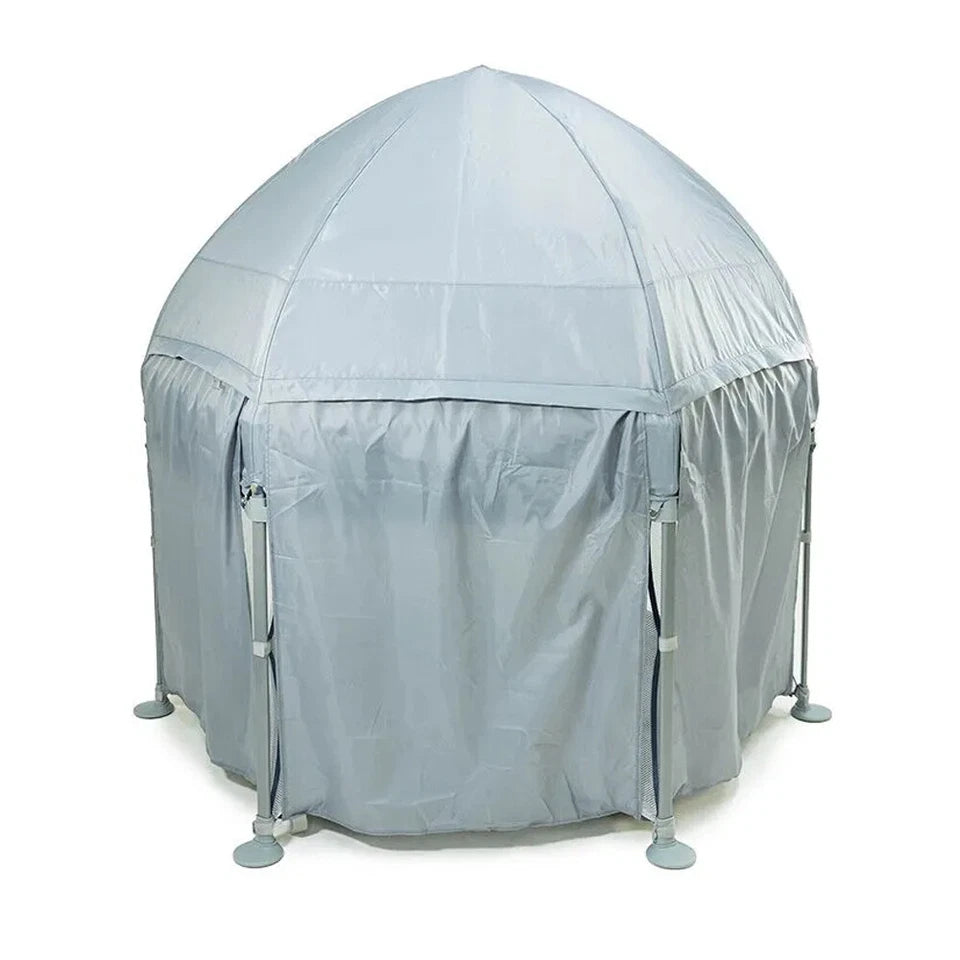 Vee Bee Koop Kids/Childrens Indoor/Outdoor Play Yard/ w/ Carry Bag And Canopy
