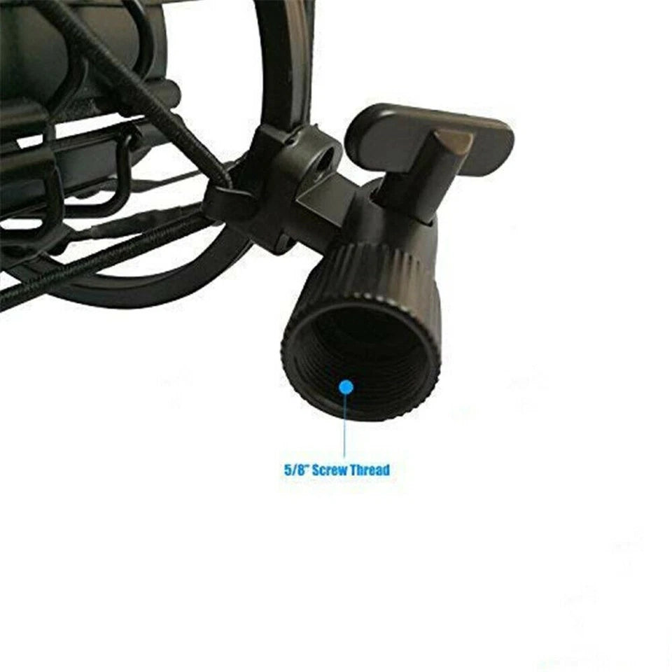 Universal Mic Suspension | Anti-Shock Mount 43-46mm | Microphone Holder Clip New
