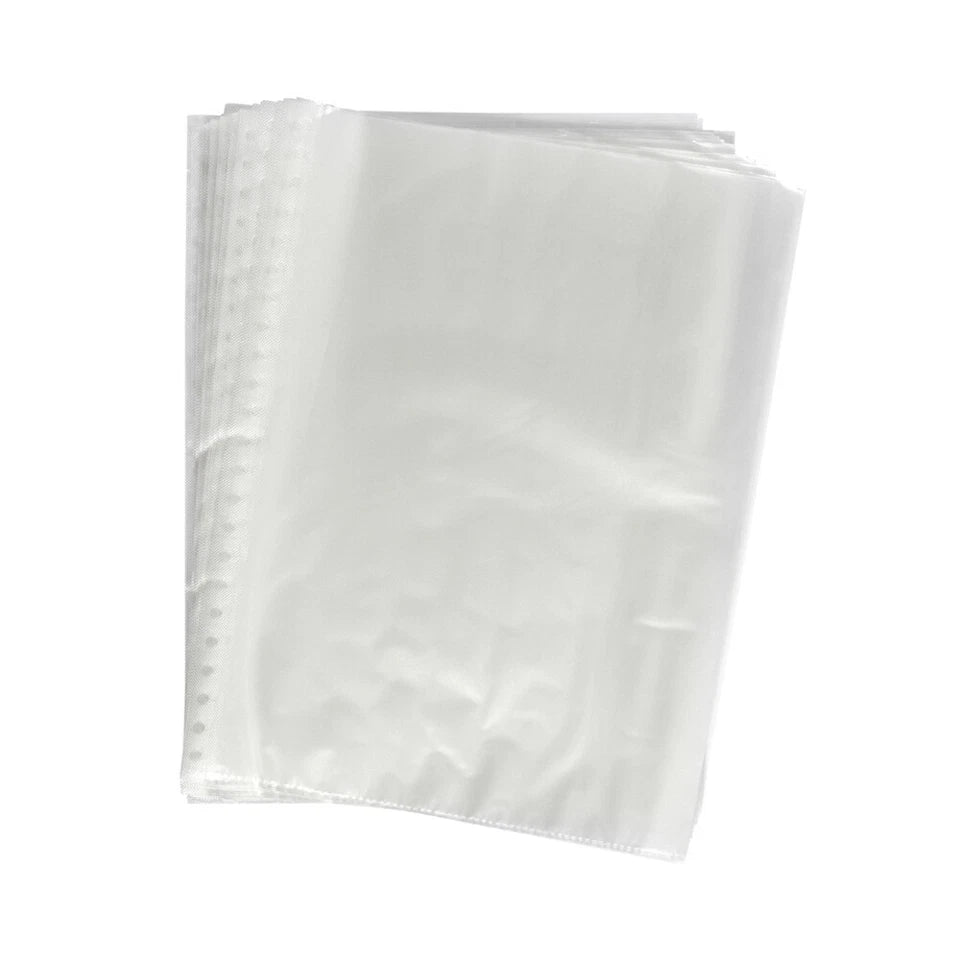 2x 100pc Marbig A4 File Display Book Refill Pocket Sleeve Sheet Protectors Clear