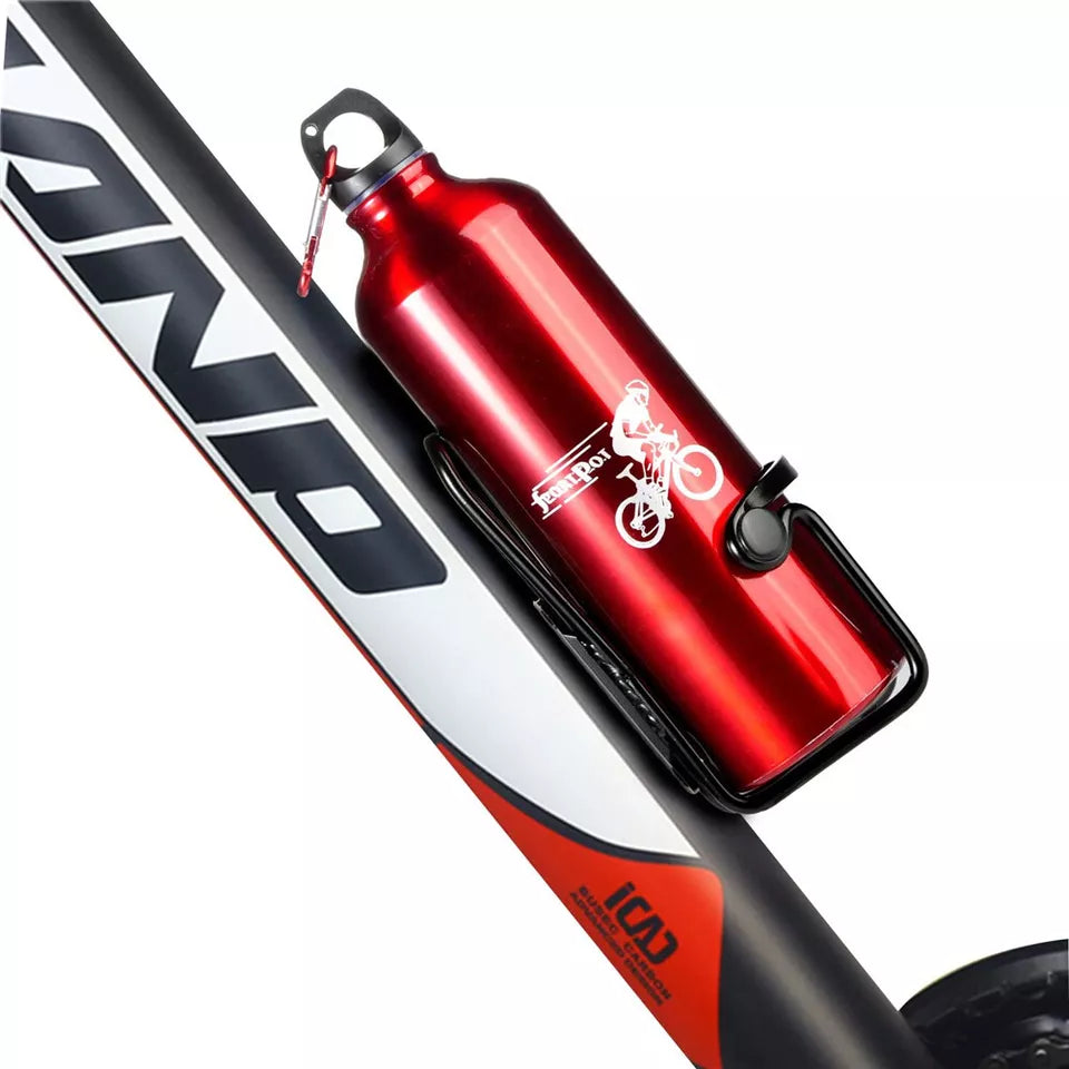 Bicycle Bottle Holder | Aluminum Drink Rack | Mountain Bike and Road Cycling | Water Bottle Cage |