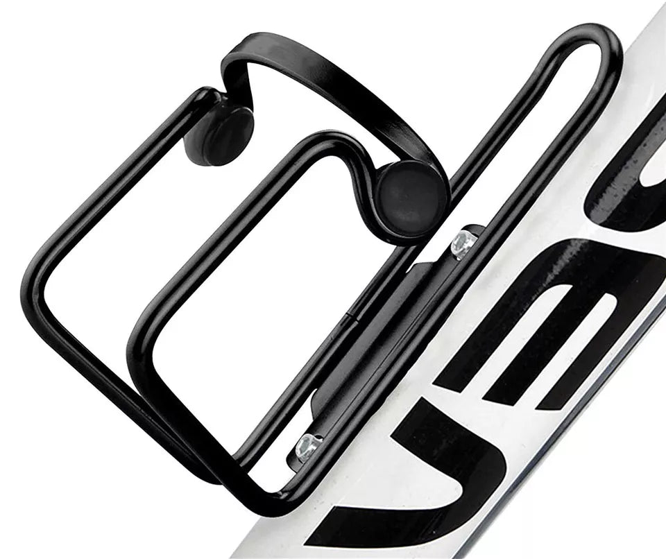 Bicycle Bottle Holder | Aluminum Drink Rack | Mountain Bike and Road Cycling | Water Bottle Cage |