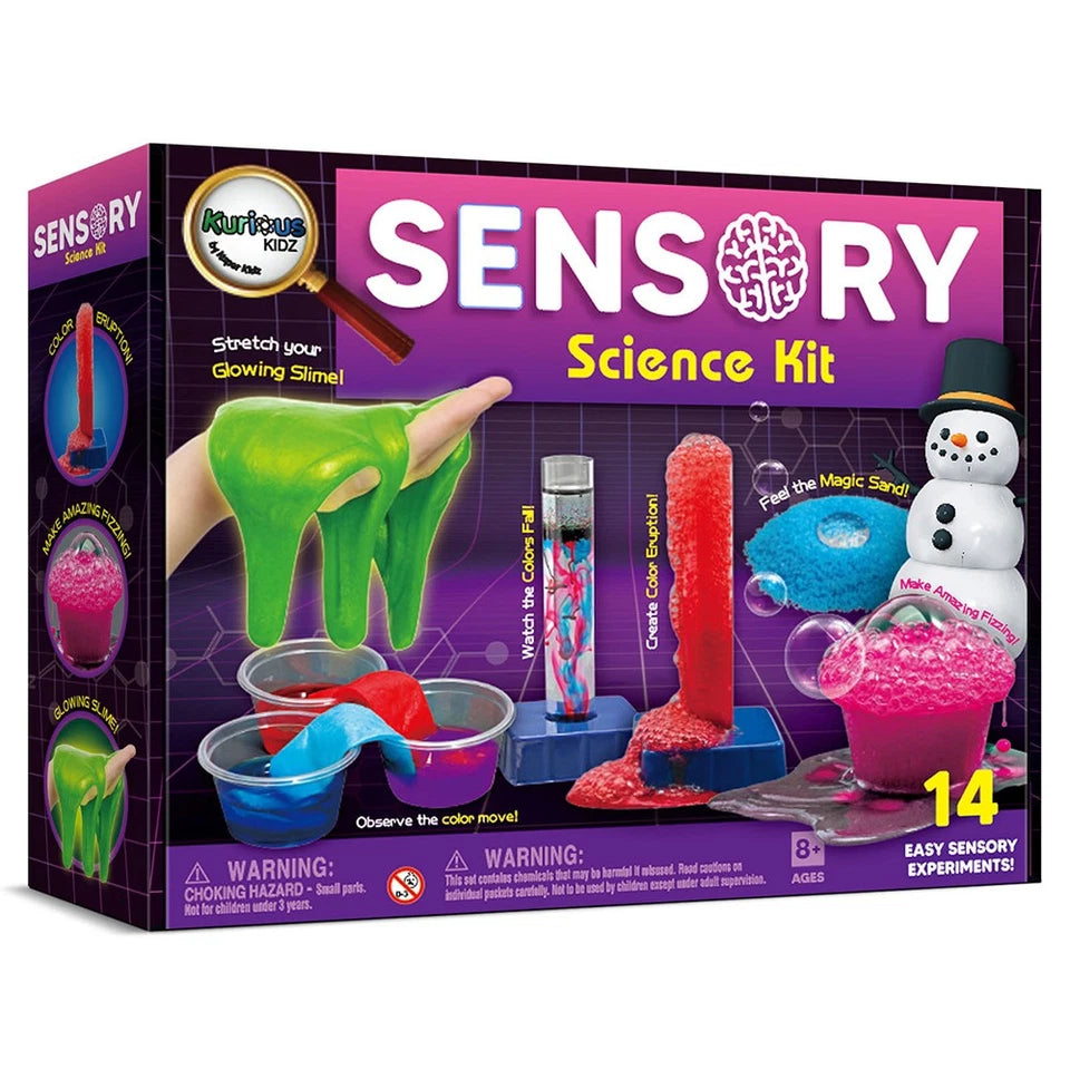 Kaper Kidz Sensory Science Kit Kids/Childrens Educational Activity Toy 8Y+
