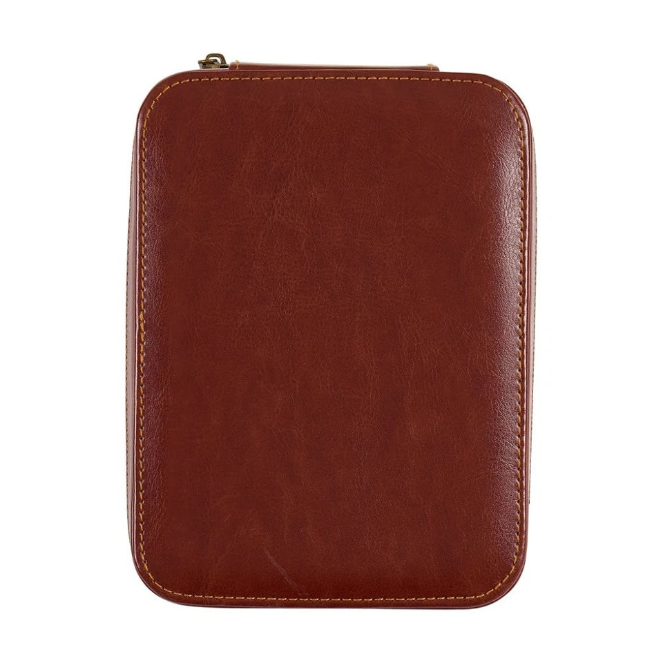 Gentlemans Jewellery Travel Watch Box | Vegan Leather | Organiser Box | Husband Travel Box