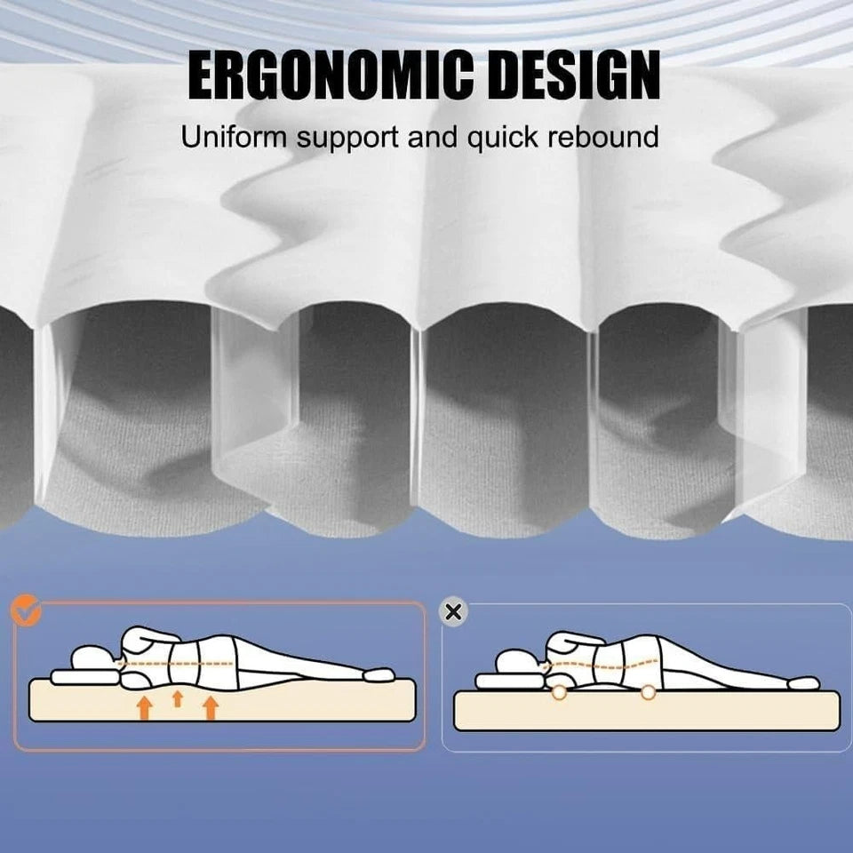 Inflatable Car Mattress Camping Travel Bed for Back Seat Sleeping