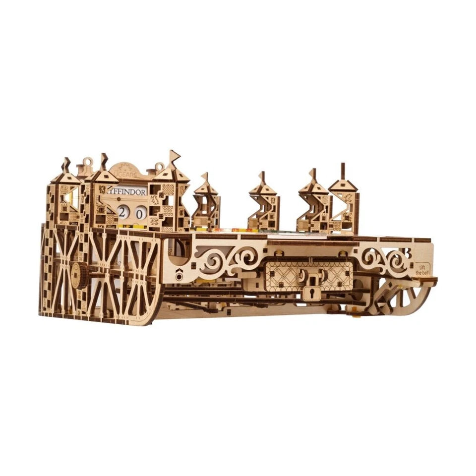 UGears Harry Potter Quidditch Stadium | Pinball Wooden 3D Puzzle 402pc | Suitable for 14y+