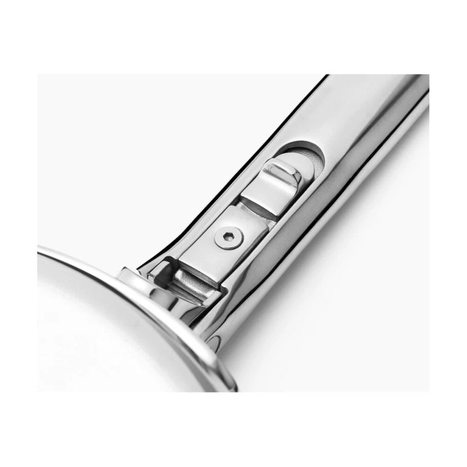 Joseph Space Saving 28cm Induction Saute Pan W Lid & Folding Handle Steel