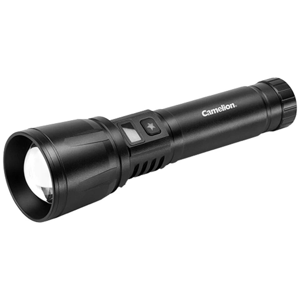 2PK Camelion Rechargeable LED 20W Torch USB-C Runs Up to 16 Hours