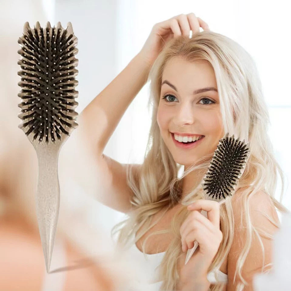 Curl Define Styling Defining Brush Hair | Purple Stylishing Tool Curl Bounce Brush