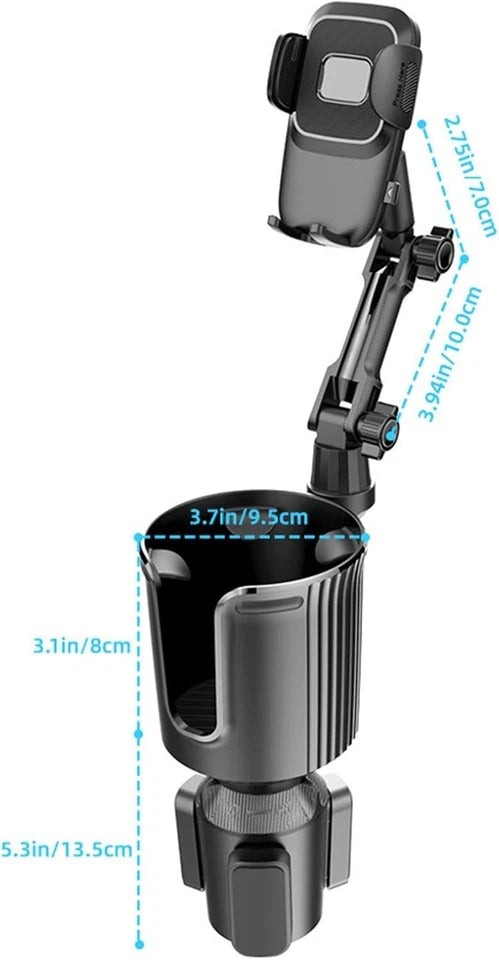 Universal Car Cup Holder | Beverage Water Bottle | Coffee & Food Storage Organizer