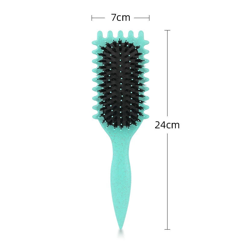 Curl Define Styling Defining Brush Hair | Purple Stylishing Tool Curl Bounce Brush