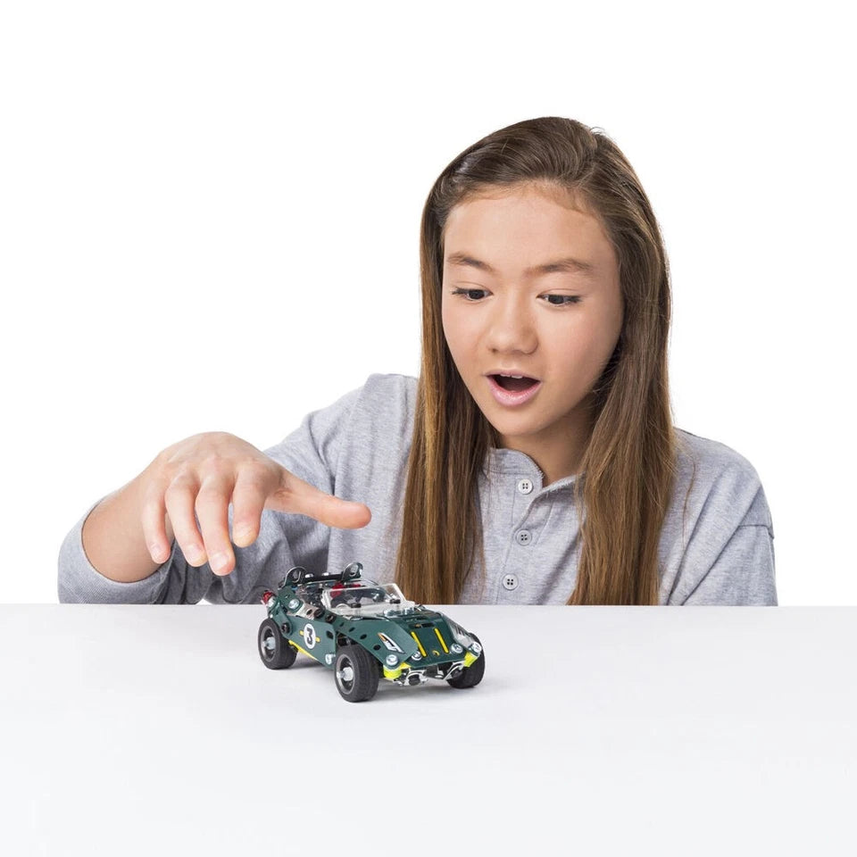 174pc Meccano 5-in-1 | Multi Model Roadster | Childrens Building Set 8Y+ | Lego Like