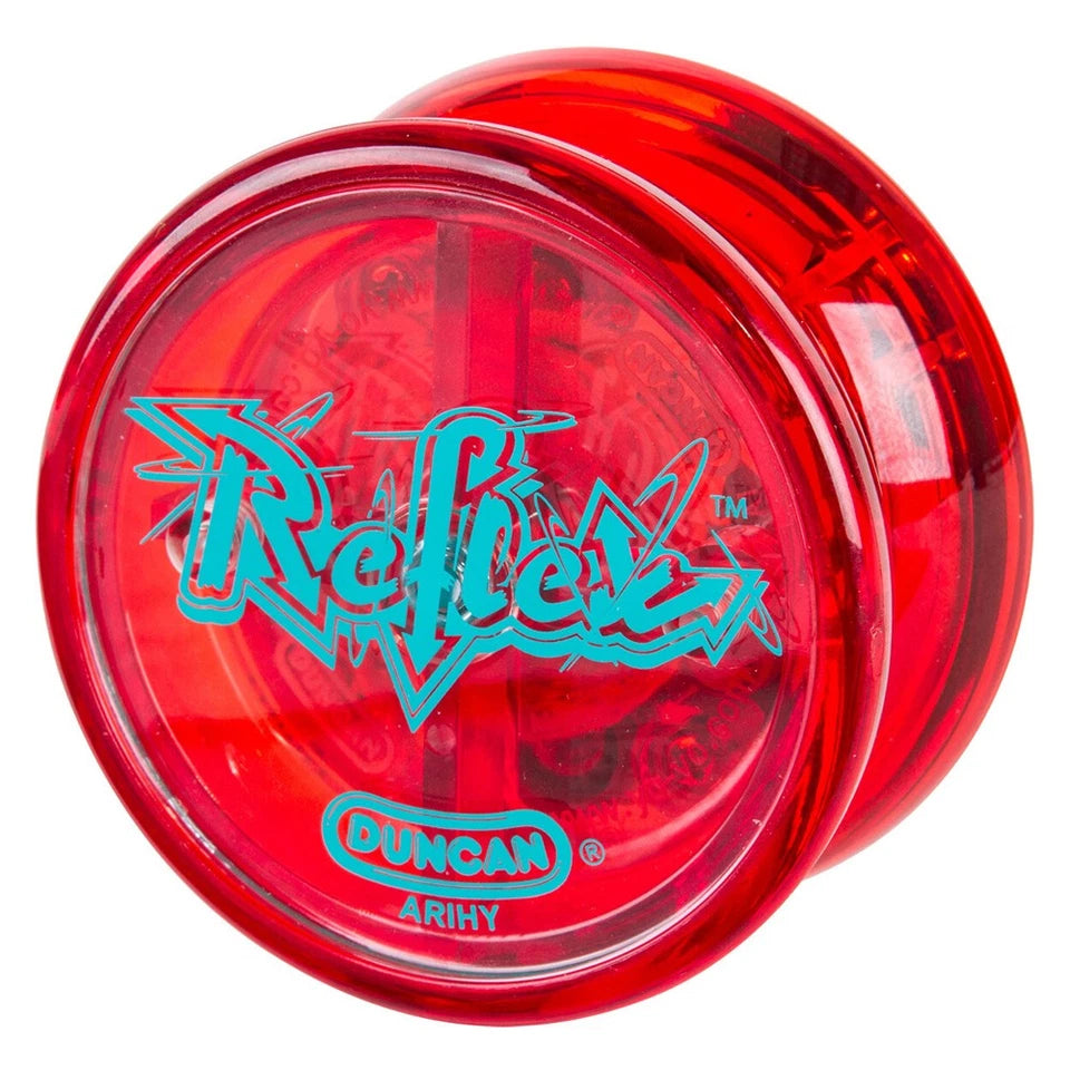 2x Duncan Yo Yo Beginner Reflex Auto Return Kids Classic Round Toy 6y+ Assorted