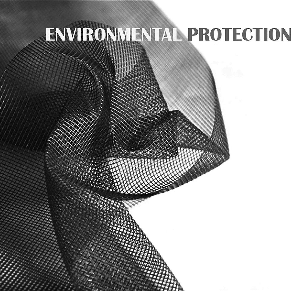 Insect Screen Mesh 100FT /30M | Fiberglass Insect Mesh Roll | Flywire Bug and Insect Screen | Net Mesh Black/ Grey