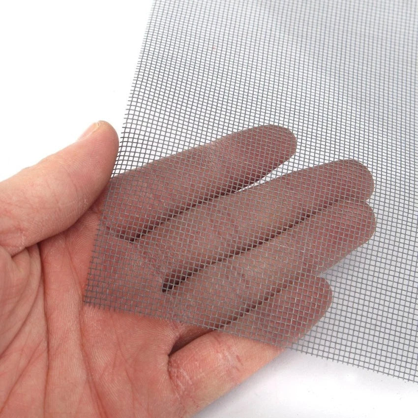 Insect Screen Mesh 100FT /30M | Fiberglass Insect Mesh Roll | Flywire Bug and Insect Screen | Net Mesh Black/ Grey