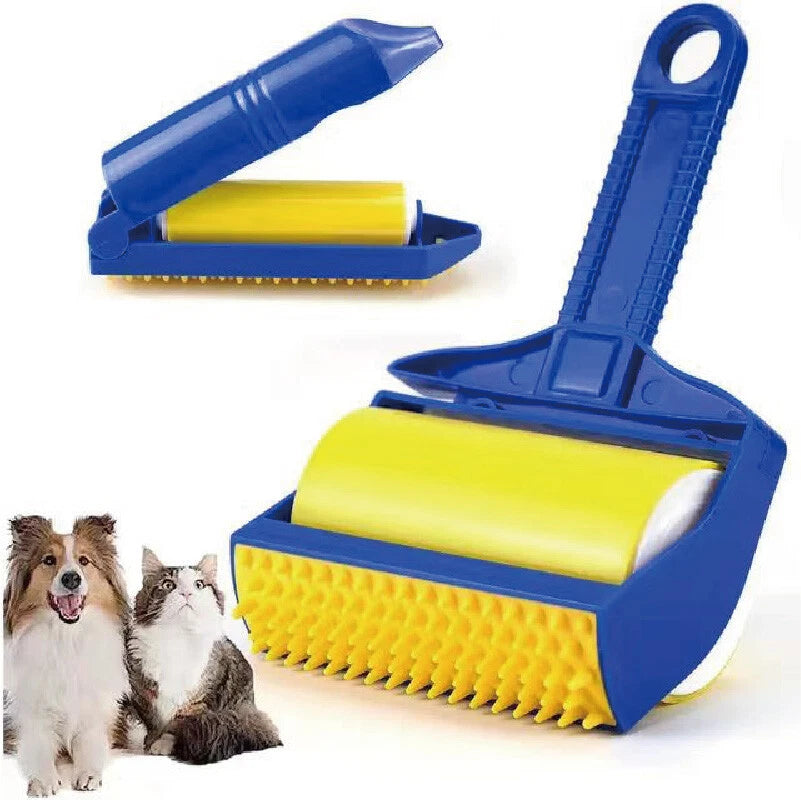 Sticky Buddy Brush Set 2pcs | Reusable Picker Cleaner Lint Roller Pet Hair Remover
