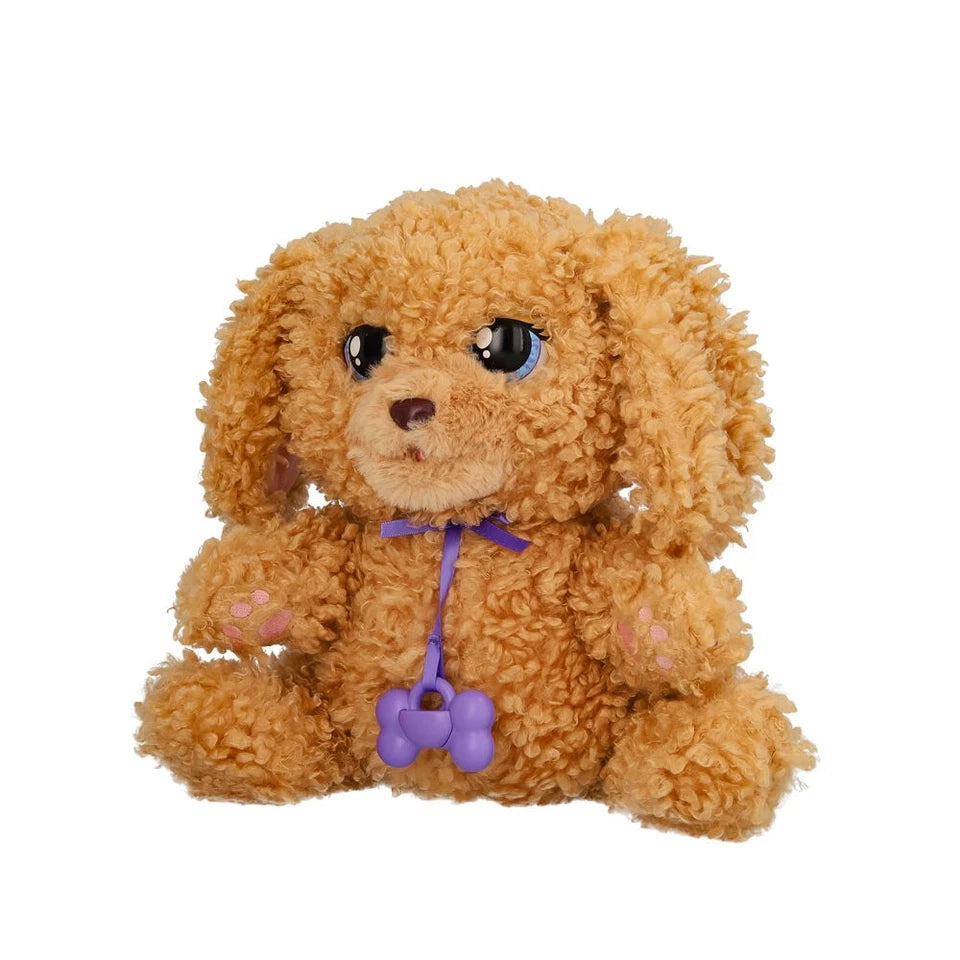 Baby Paws Love & Care Labradoodle Plush Toy w/ Sounds & Reactions Kids 4y+