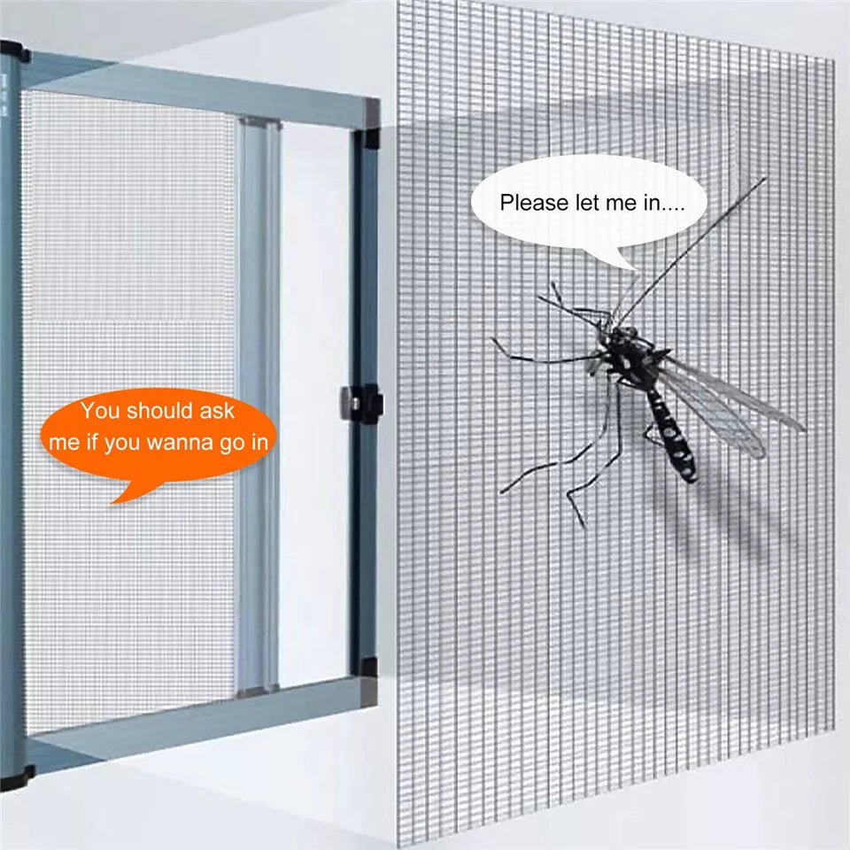 Insect Screen Mesh 100FT /30M | Fiberglass Insect Mesh Roll | Flywire Bug and Insect Screen | Net Mesh Black/ Grey