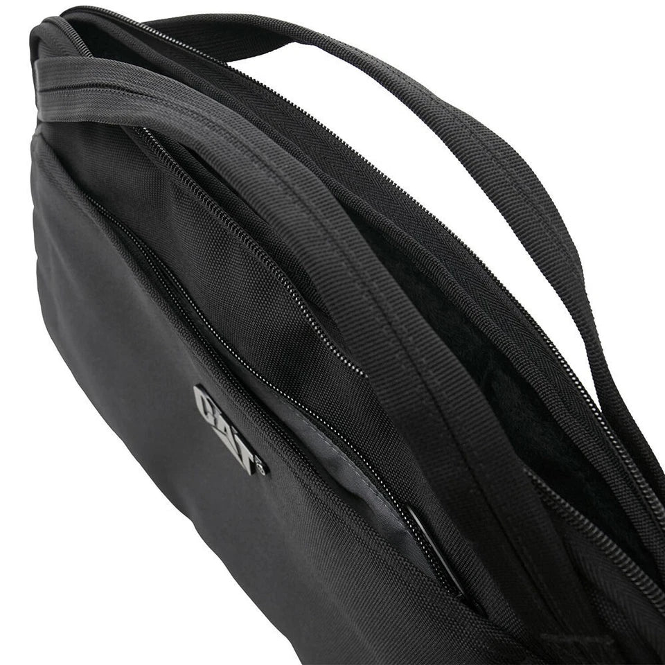 Caterpillar Men's CAT Bizz Laptop | Sleeve Adjustable Strap | Business Bag | Easy Grab Webbed Handles