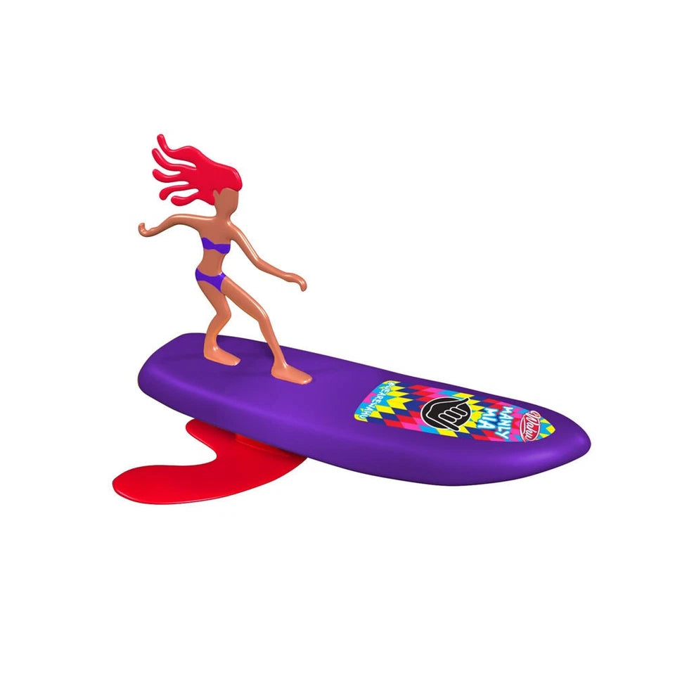 Wahu Surfer Dudes Powered by Waves Pool Toy Collectable 6y+ Assorted