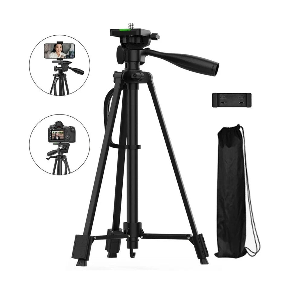 EMEET Adjustable Floor Camera/Smartphone Compatbile Tripod 30-140cm