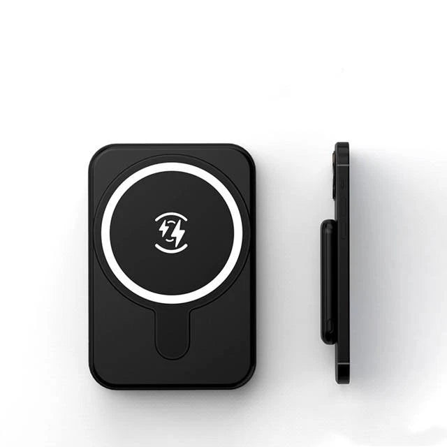 10000mAh Mini Magnetic Wireless Power Bank | Fast Charging Smart Cooling | Dual Charger