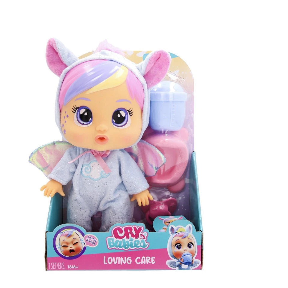 Cry Babies Loving Care Fantasy Doll Baby/Toddler Toy 14x30cm Assorted 18m+