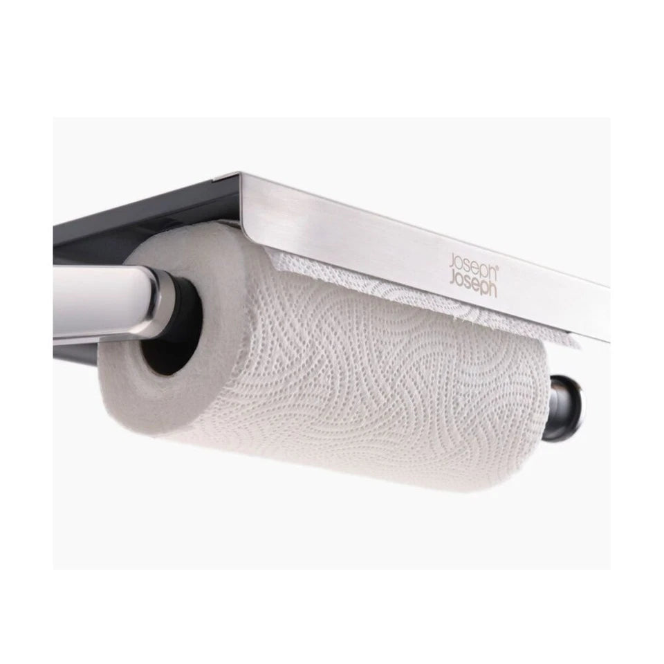 Joseph Roll Grip Easy Tear Under Shelf Paper Towel Roll Holder Steel